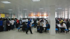 为学生的腾飞插上翅膀——2009年我校顶岗实习招聘会纪实