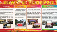 机械党支部简报——践行两学一做，立足岗位争先锋