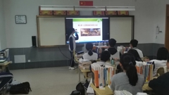 山东省轻工工程学校开展“学习抗美援朝精神，传承红色基因”主题班会