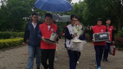 “薪火相传，建功青岛”职教义工进社区 ——山东省轻工工程学校学“学党史办实事”主题党日活动