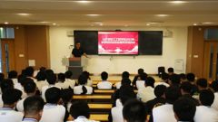 公平竞技 安全运动——山东省轻工工程学校召开2023年秋季田径运动会裁判员培训会