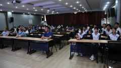 山东省轻工工程学校观看教育部全国职业院校优秀教师代表2023年全国巡回宣讲活动情况小结