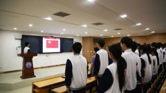 【轻工共青团】学习二十大、永远跟党走、奋进新征程——山东省轻工工程学校2023年入团仪式纪实
