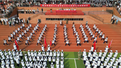 青春铸辉煌 磨砺显锋芒——山东省轻工工程学校2024级新生军训闭训式圆满落幕